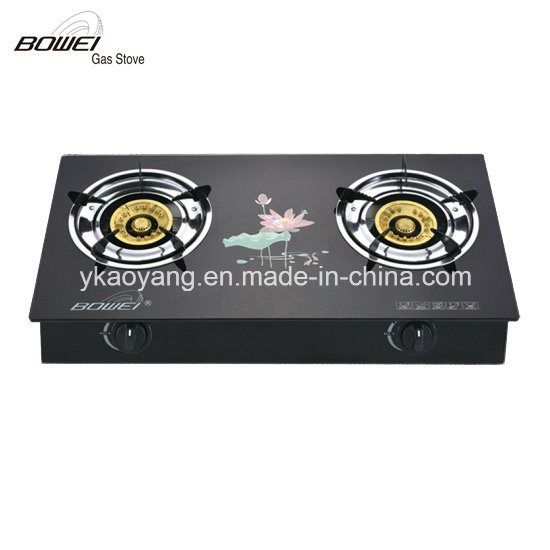 Top Quality Tempered Glass Top Gas Stove