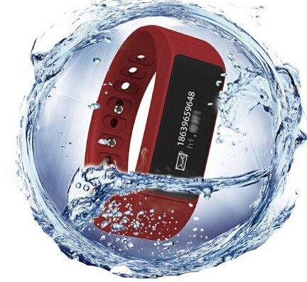 Waterproof IP67 Fitness Band Touch Screen