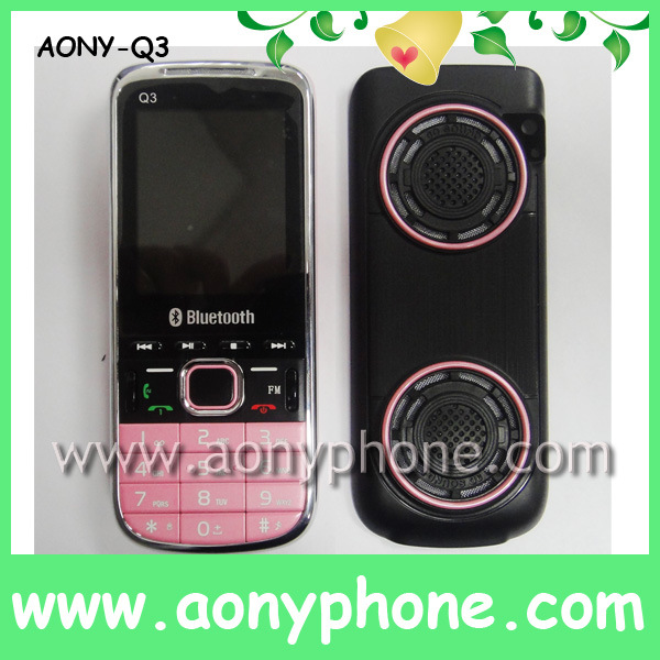 Loud Speaker Dual SIM Card Cellular Phone (Q3)