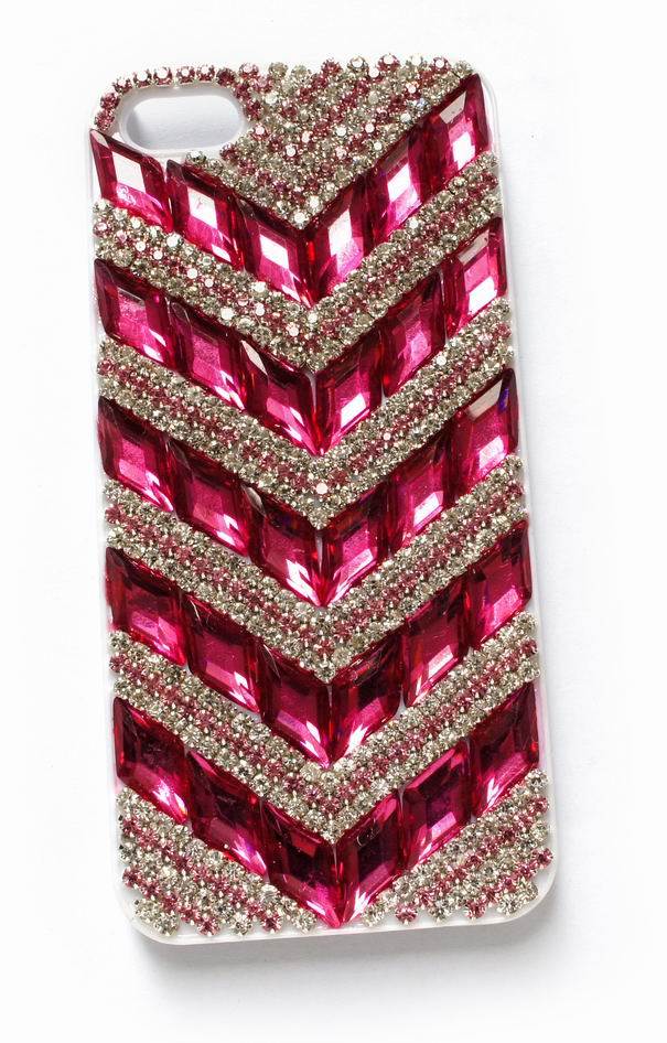 Bling Rhombic Diamante Mobile Phone Case