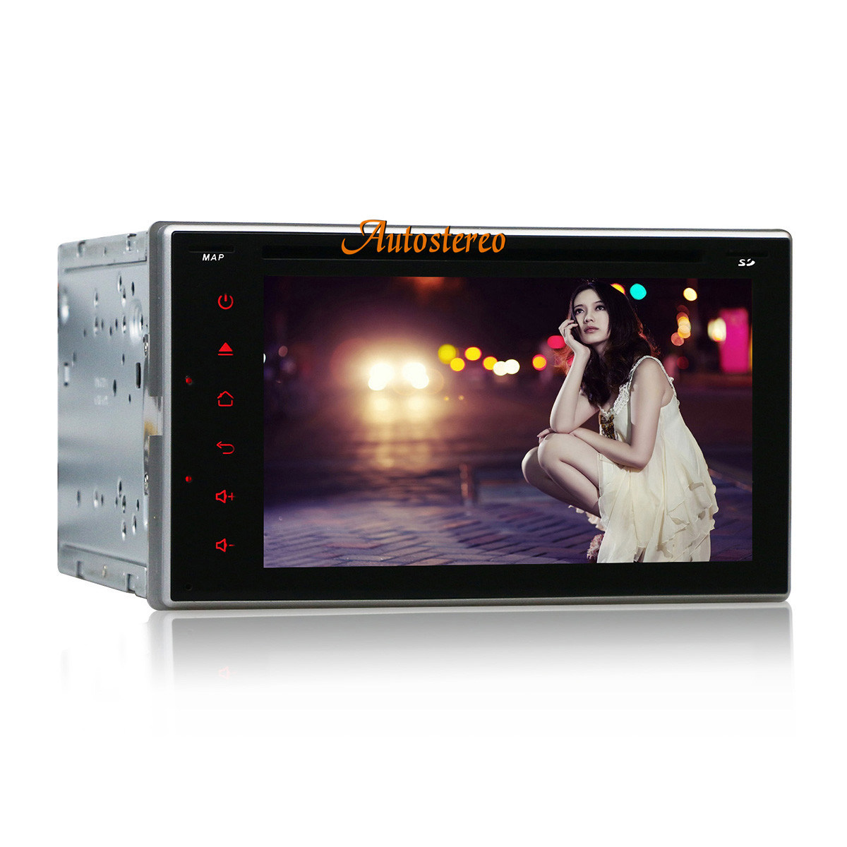 Android 4.4.4 Universal Car GPS Navigation Car MP4 Player