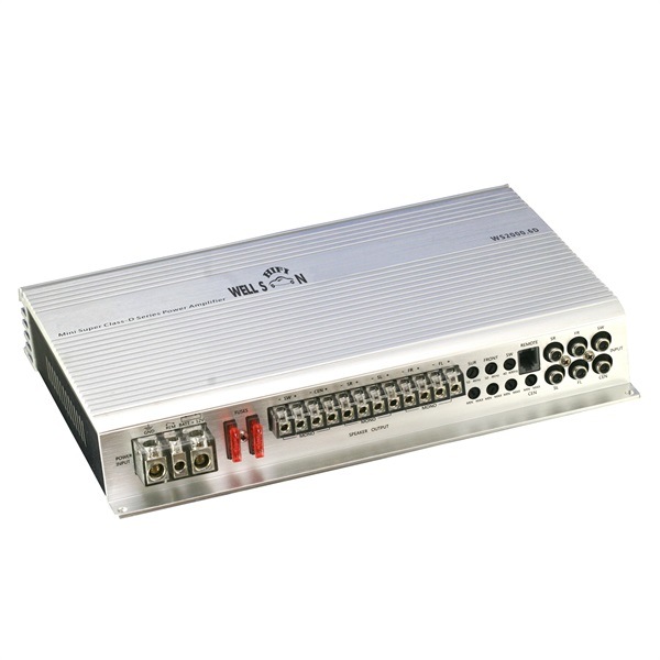 2000watt-6channels, Good Heat Dissipation Class-D Car Amplifier,