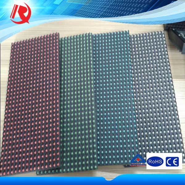 Single Color P10 LED Module Semi-Outdoor Outdoor LED Display