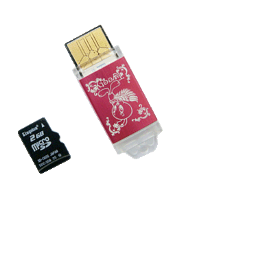 MicroSD Micro SDHC/T-Flash Card Reader (I30)