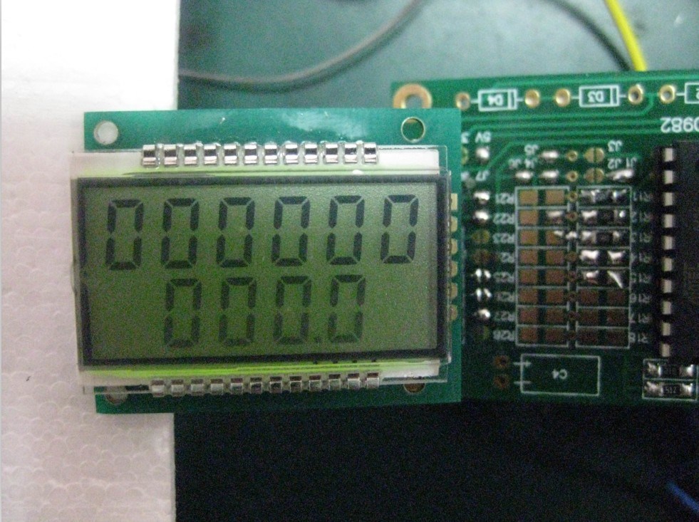 Little LCD Display Used in Odograph (SMS1020A2)