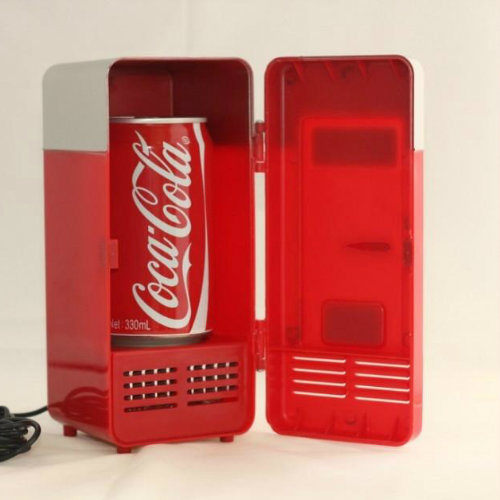 USB Mini Refrigerator USB Electric Refrigerator Computer Refrigerator for Promotion