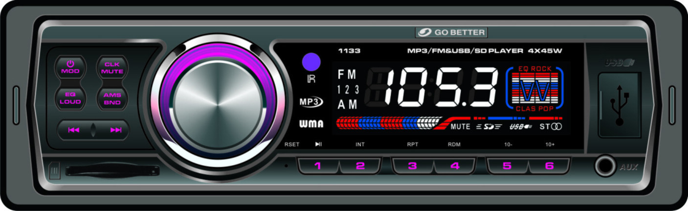 Car MP3 Player (GBT-1133)