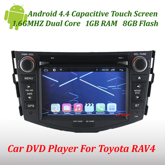 Android 4.4 Car GPS Navigation for Toyota RAV4