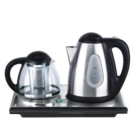 Stainless Steel Electric Kettle Set (HS-9977)