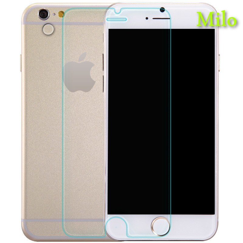 Milo Premium Ultra Clear Waterproof 9h Tempered Glass Screen Protector for I6