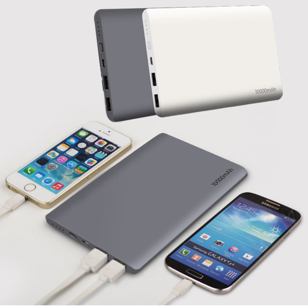 Newest 10000mha Metal Super Slim Card Mobile Phone Power Banks