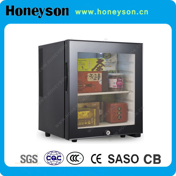 Glass Door Mini Refrigerator for Hotel