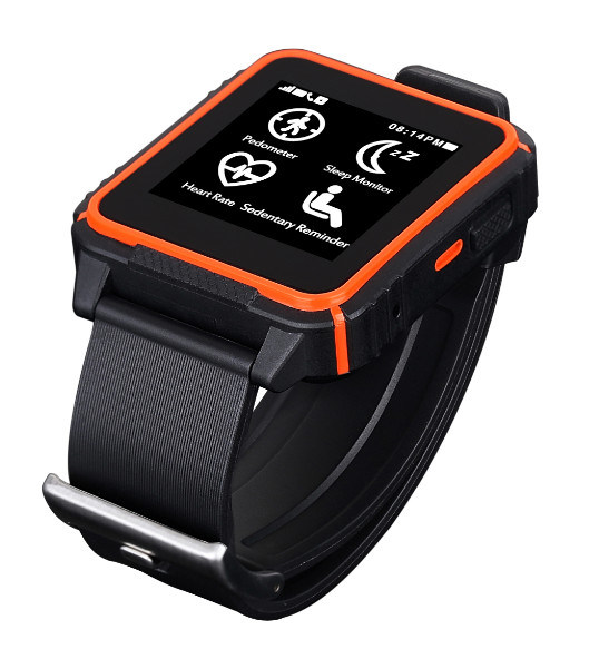 MTK2502/SGS IP68 Waterproof Smart Watch Phone T4