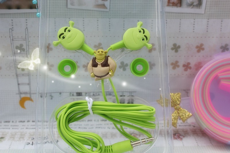 New Arrival Shrek Earphones