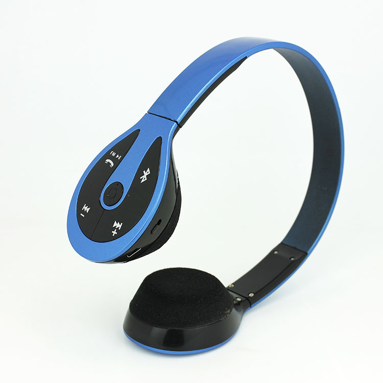 FM Wireless Bluetooth Headset Support TF Card