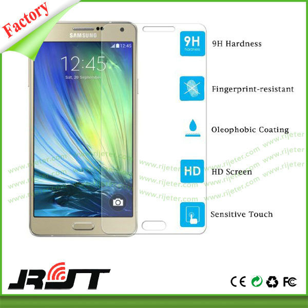 0.33mm 2.5D Fingerprint-Resistant Tempered Glass Screen Protector for Samsung Galaxy A7 (RJT-A2006)