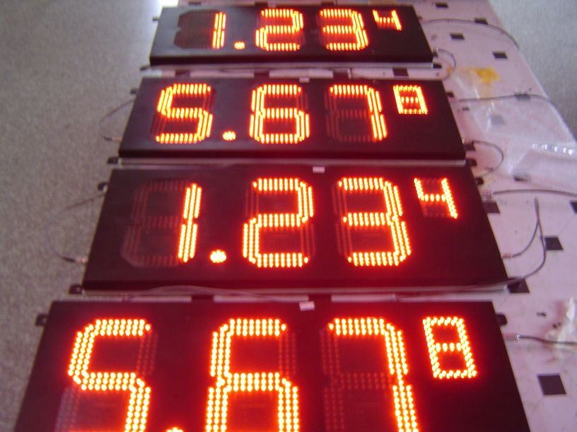 LED Gas Price Display