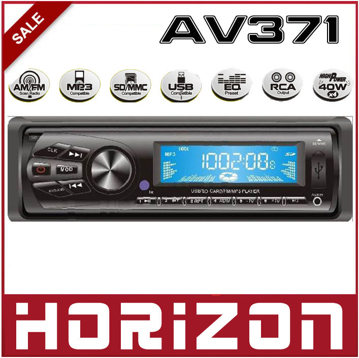 Horizon AV371 Car Audio Stereo, Car MP3 Player (AV371)