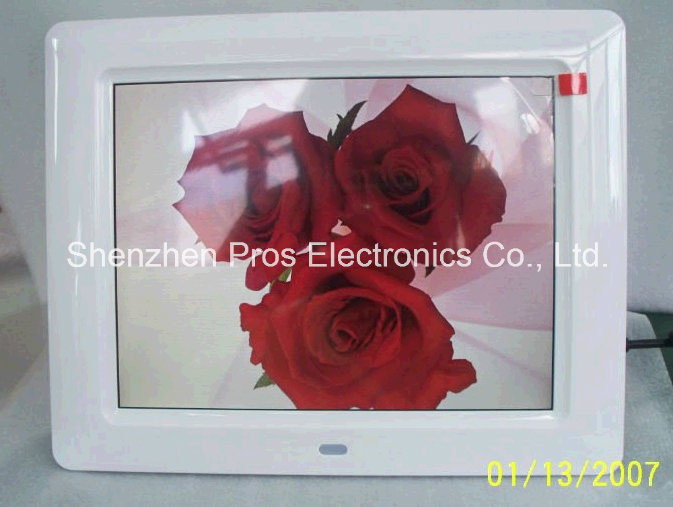 Video Play 8 Inch Digital Picture Frame