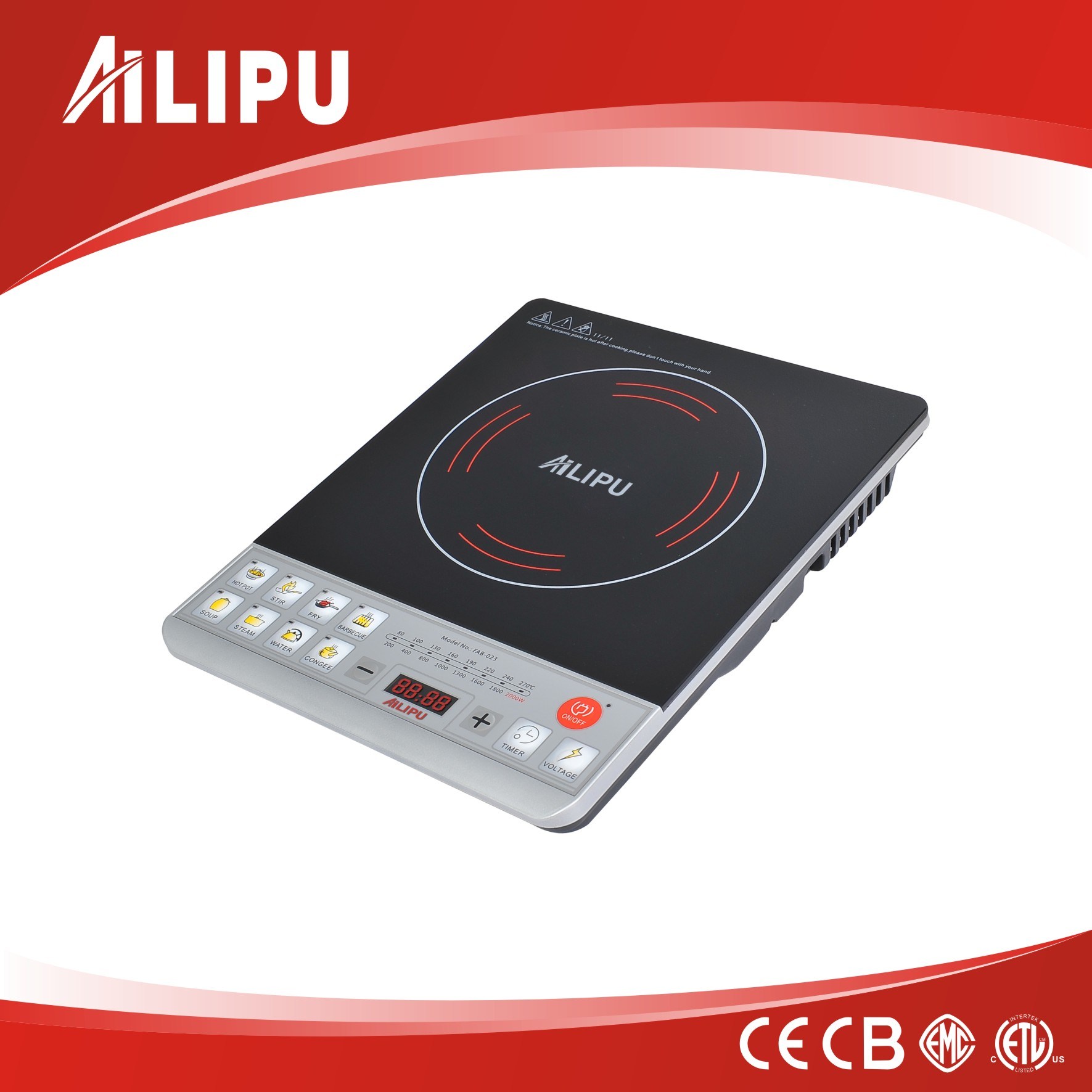 Hot Selling Kitchen Appliance Induction Stove (SM-18B1)