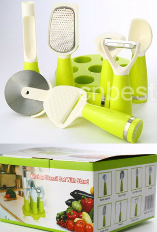 Kitchen Utensil Set with Stand, Kitchen Tool