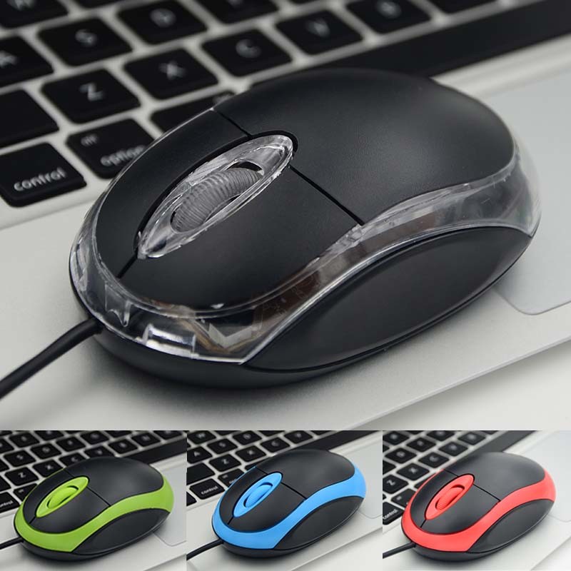 Cheap Wired Computer Accessory USB Mouse for Laptops or Promotional Gifts