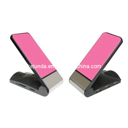 Mobile Phone Holder with USB Hub and Card Reader (S-H-P004)