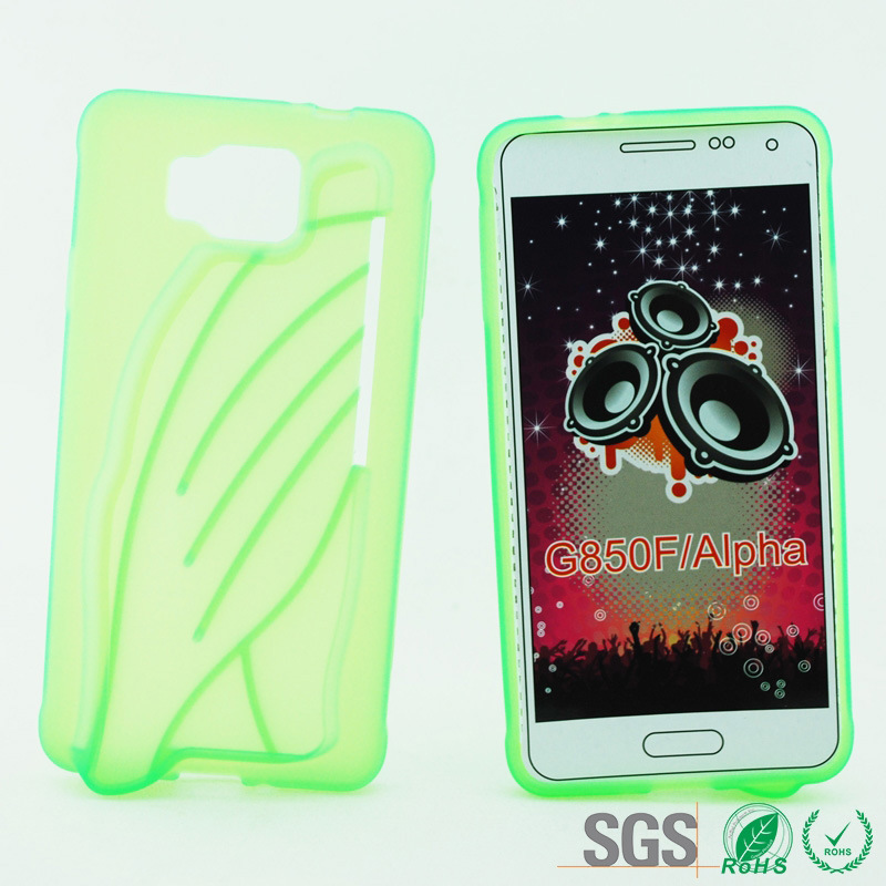 Special Design Speaker TPU Case for Galaxy Alpha G850f