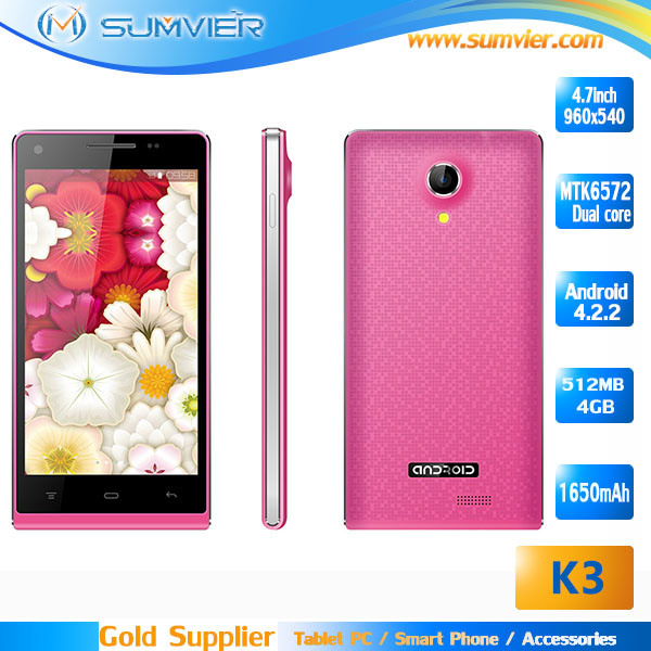 4.7inch Mtk6572 Dual Core Smart Mobile Phone