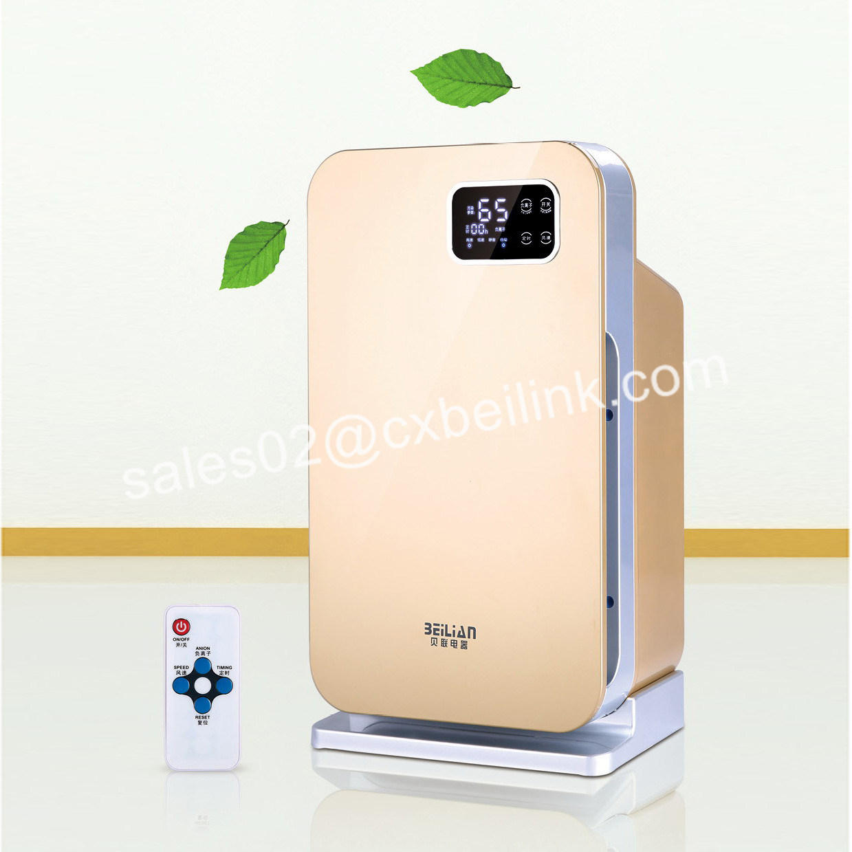 Smart Home Air Purifier with Ionizer Technology