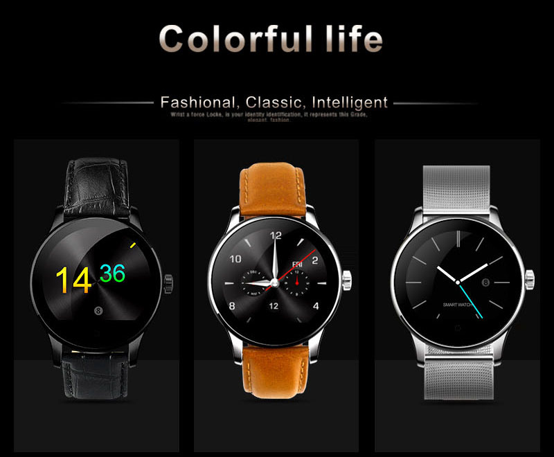 Screen Smart Watch with Heart Rate Work with Android&Ios