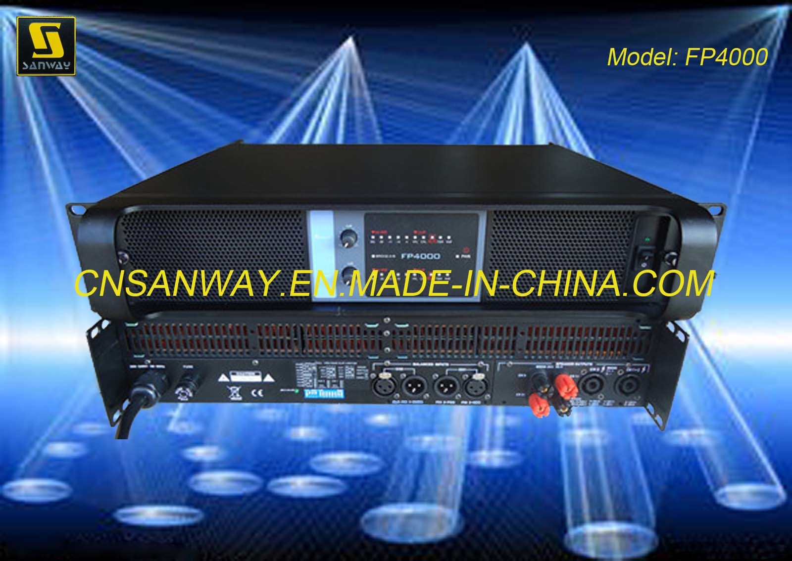 Electrical-Electronics, Audio-Sets, PA Subwoofer Power Amplifier (Sanway FP4000)