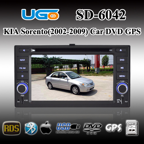 UGO Car DVD GPS Player for KIA Sorento (SD-6042)