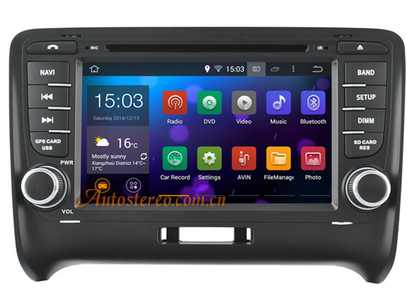 Andriod Car DVD Player for Audi Tt Car GPS Navigation