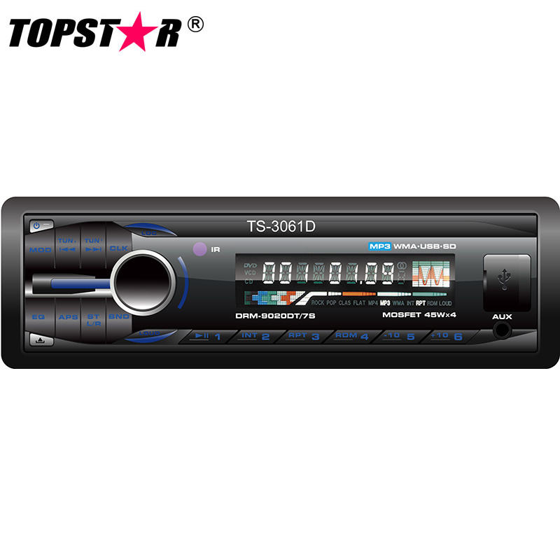 Detachabel Panel Indash Car Radio Car MP3 Player