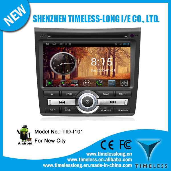 Android 4.0 Car DVD Player for Honda City 2008-2012 with GPS A8 Chipset 3 Zone Pop 3G/WiFi Bt 20 Disc Playing