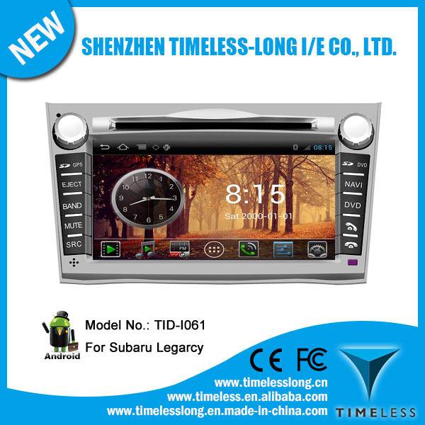 Android 4.0 Car DVD Player for Subaru Outback 2010-2013 with GPS A8 Chipset 3 Zone Pop 3G/WiFi Bt 20 Disc Playing