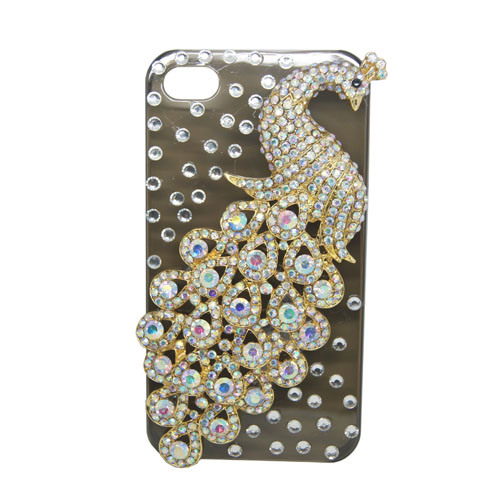 Cell Phone Accessory Czech Crystal Case for iPhone 4/4s (AZ-C020)