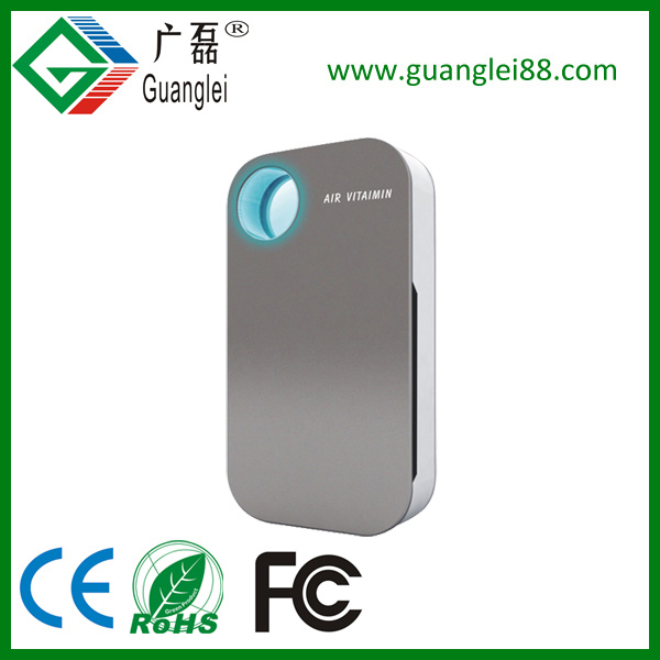 Mini Air Purifier Ionizer with LED Sound Sensor