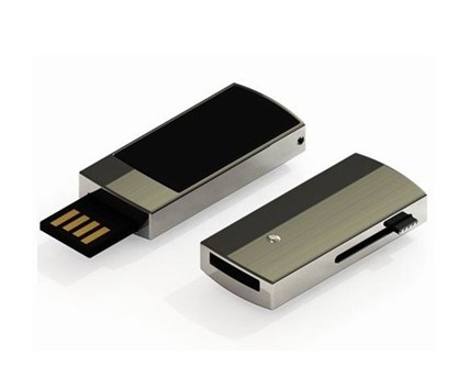 Metal Mini-Twister USB Flash Drive (NS-148)