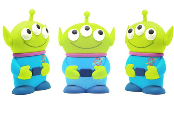3D Toy Story Alien Little Green Man Cover Case for iPhone 4 4s