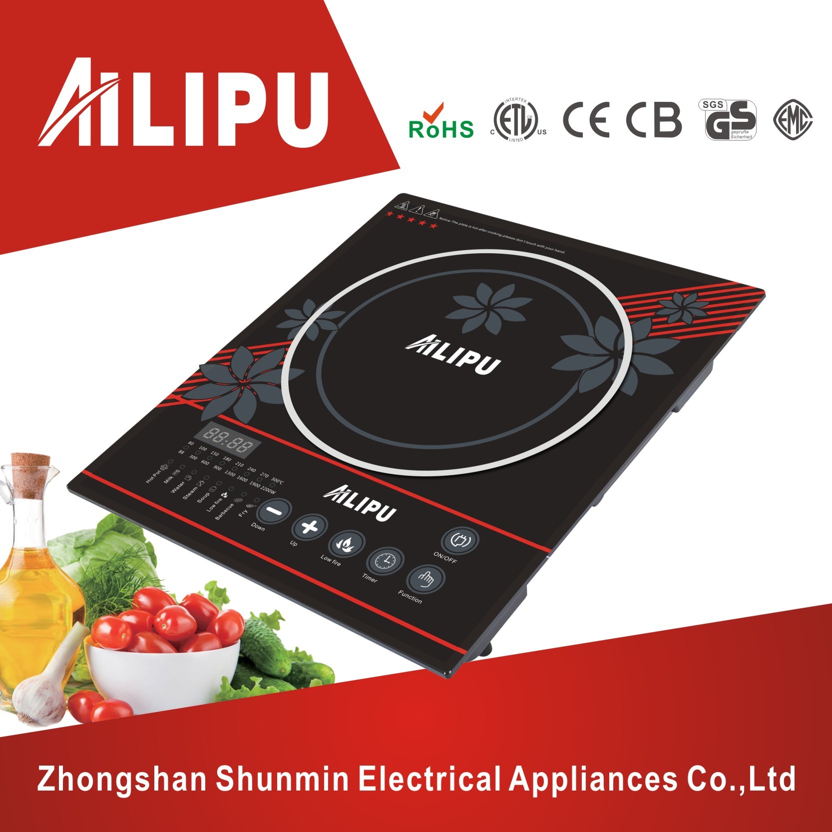 Hot Sale Schott Plate Induction Stove 220V/Single Hotplates/Favorable Induction Cooker/Electric Hob
