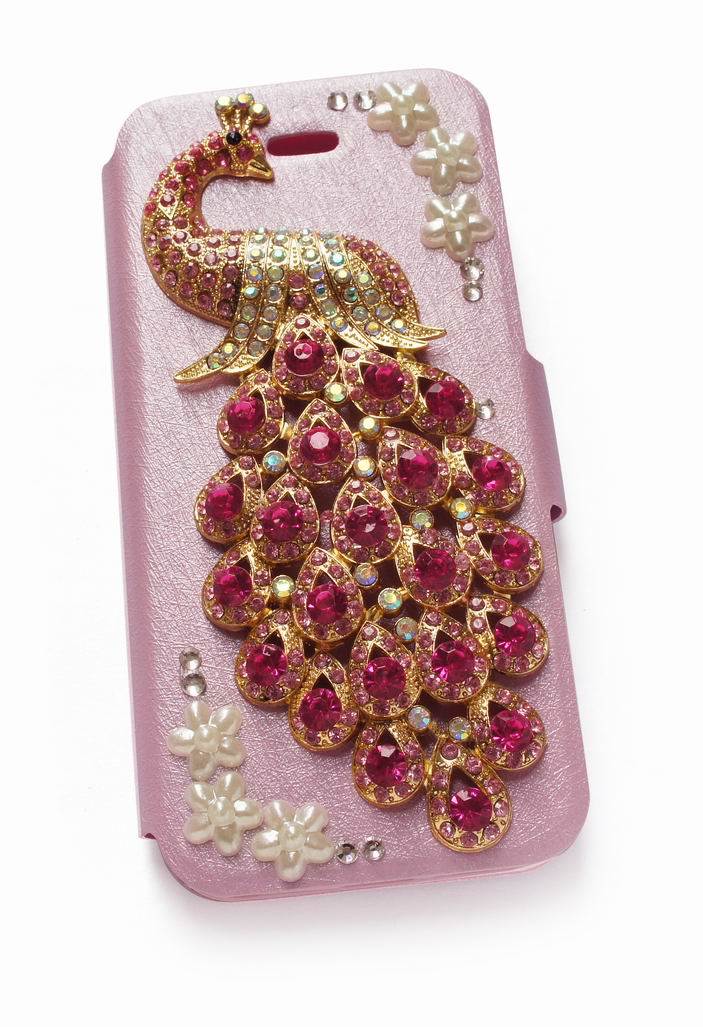 Elegant Peacock Candy Color Mobile Phone Case