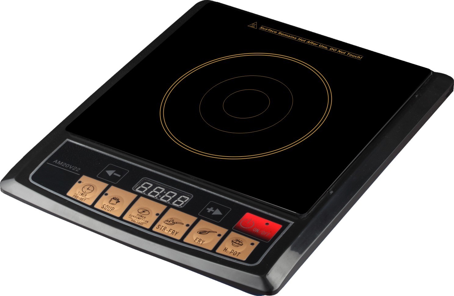 Energy Saving Button Control Induction Cooker