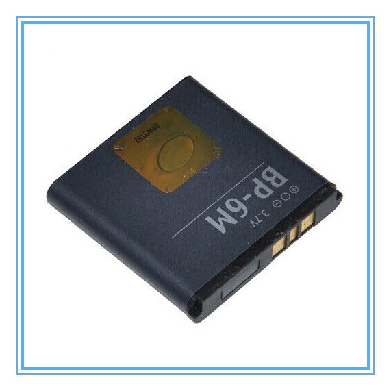 Mobile Phone Batteries Bp-6m Replacement Rechargeable Mobile Phone Lithium Battery for Nokia