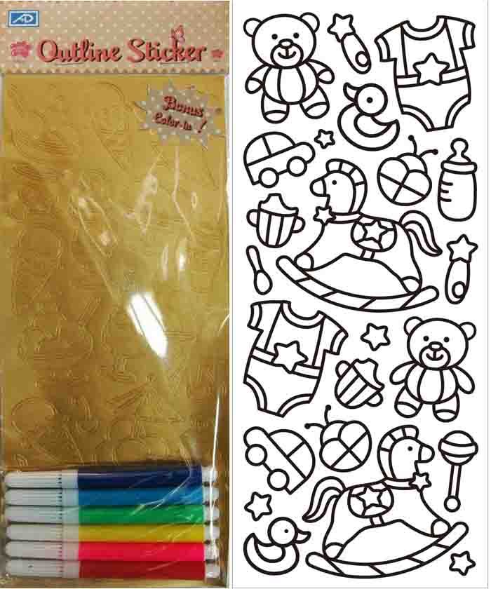 Outline Sticker (PV3101)