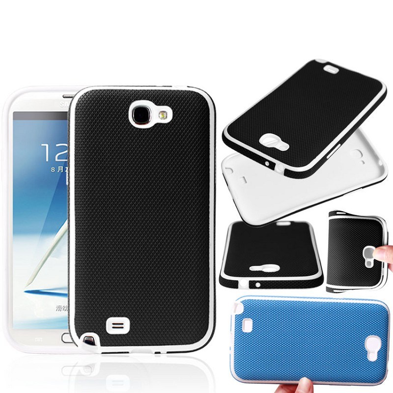 Leather TPU Phone Case Cover for Samsung Galaxy Note2