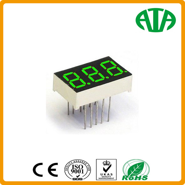 The LEDs Green 7 Segment LED Display