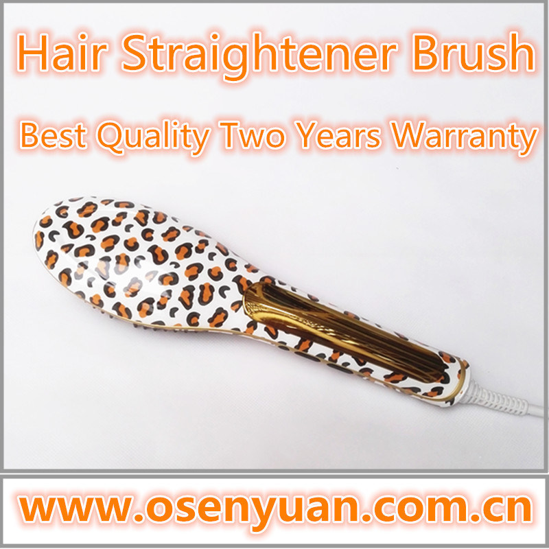 New Colors Hair Straightener Brush LCD Display