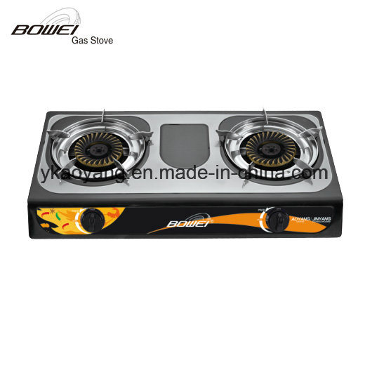 Big Iron Double Burner Table Top Gas Stove